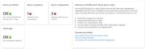 Intune Deploy Devices and Features
